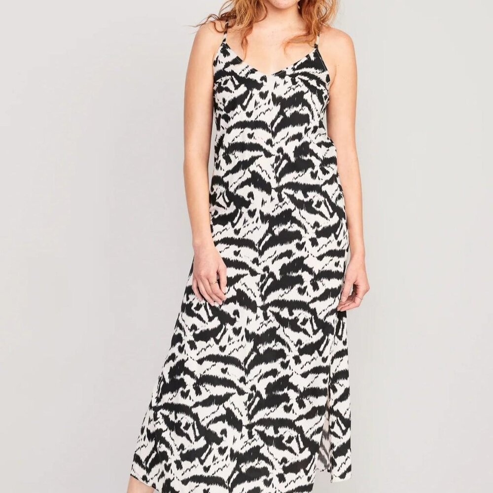 Old Navy Tie-Back Maxi Slip Dress
